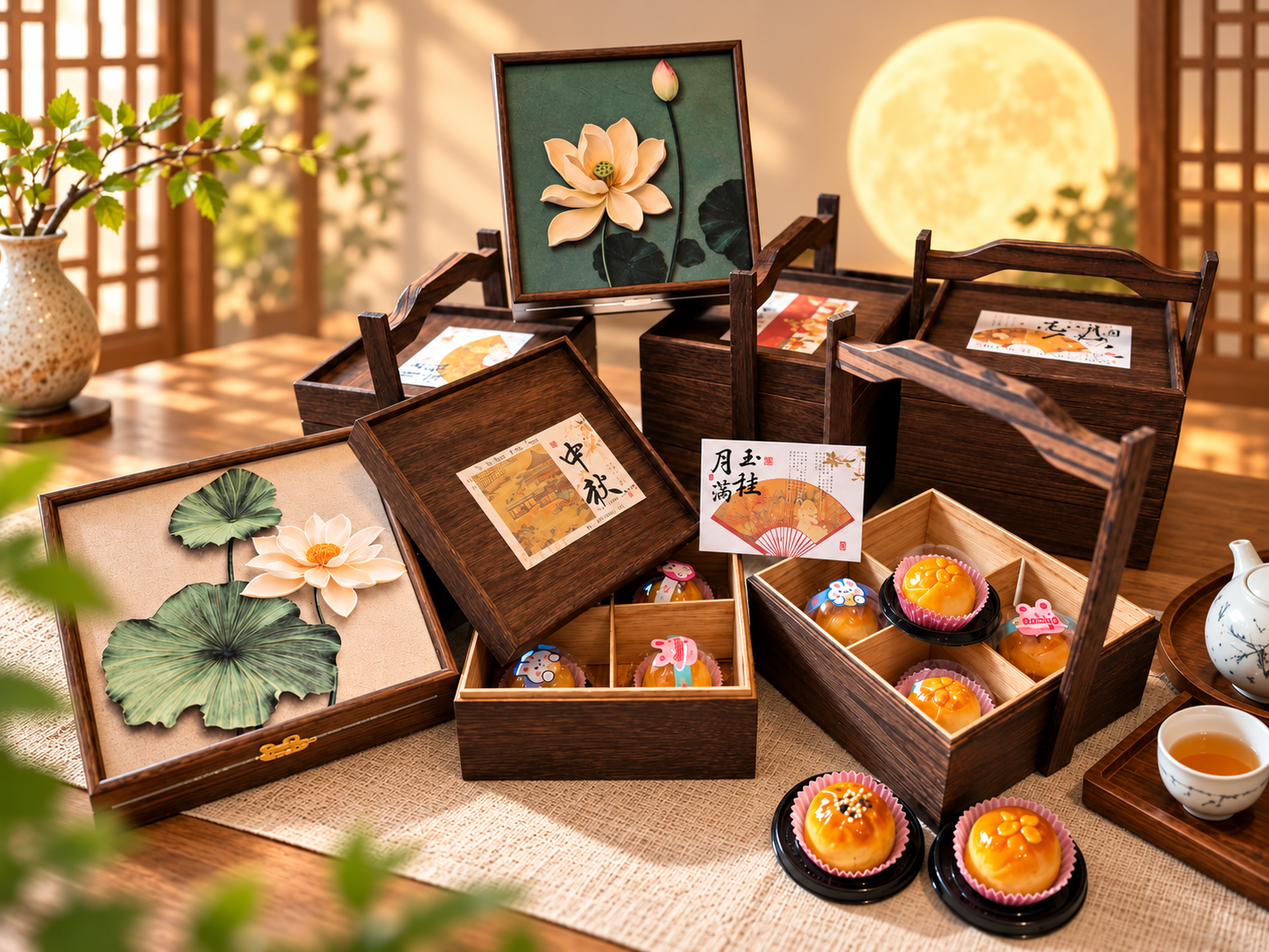 Mid-Autumn mooncake gift collection